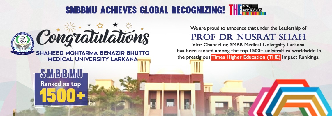 SMBBMU Ranked among top 1500+ universties of the world